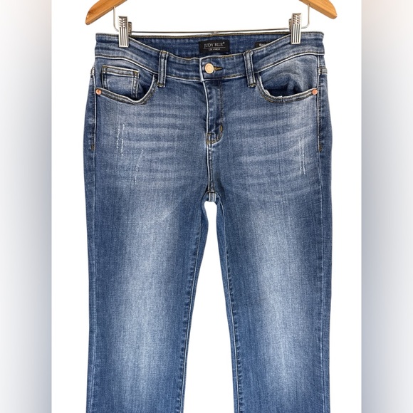 Judy Blue Women's Blue Boot Cut Jeans - Picture 4 of 13